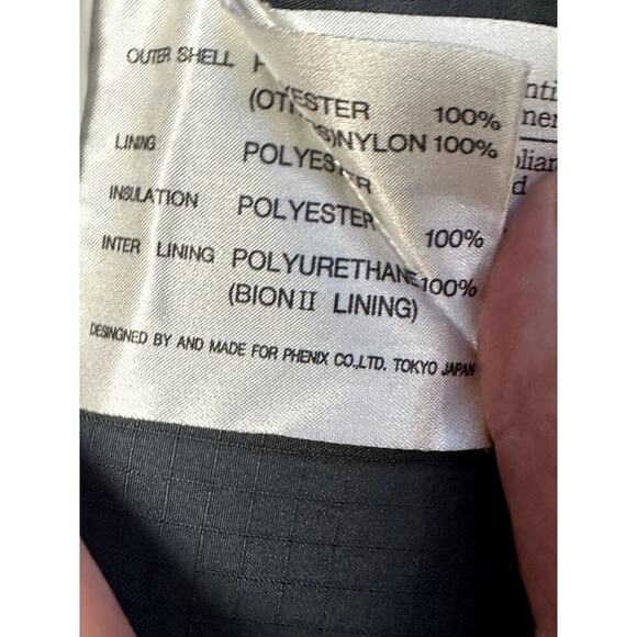 Vintage Phenix Sports Winter Cobalt Blue Multi Ski Vest Men's Size M - Picture 8 of 11